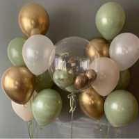 Композиція з кульок для неї 10 Композиція з кульок для неї 10