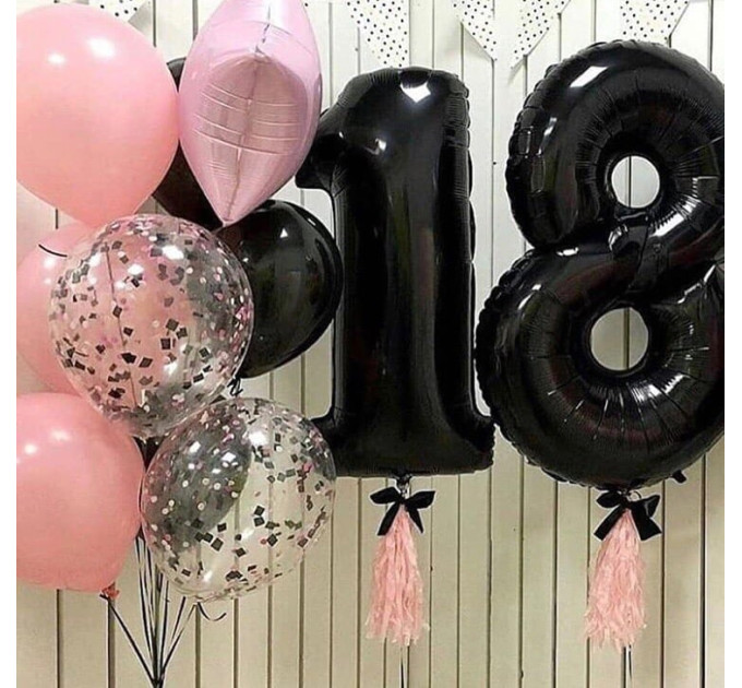 Композиція з кульок для неї 16
