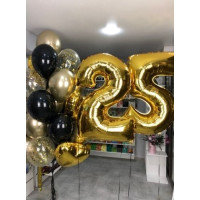 Композиція з кульок для нього 17