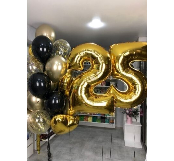Композиція з кульок для нього 17