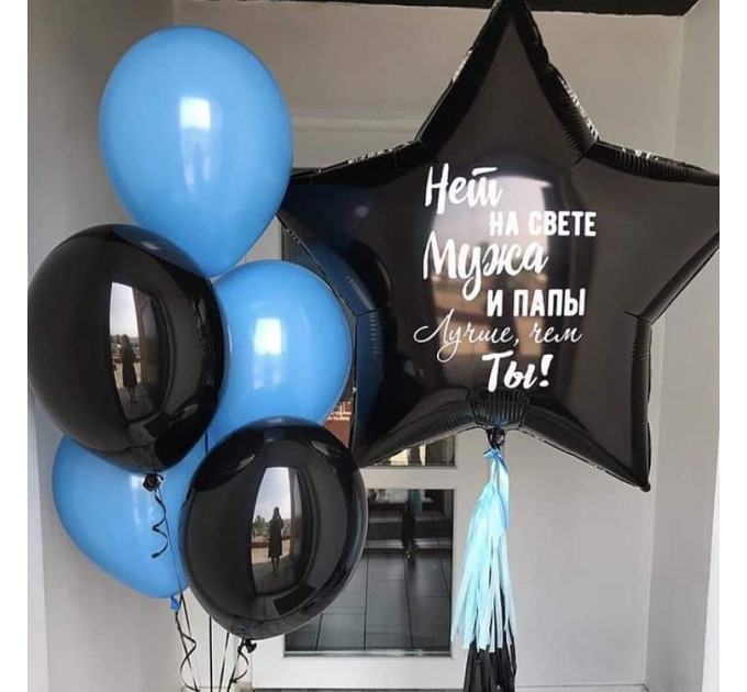 Композиція з кульок для нього 16