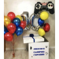 Коробка з гелієвими кульками "Геймер"